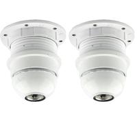 Zarivy Portalámparas E-27 de 4A, rosca blanca, ideal para lámparas de techo y aplicaciones decorativas en iluminación interior. (Paquete de 2)