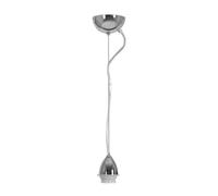 Zarivy Portalámparas E27 de cromo: diseño moderno, material resistente, ideal para bombillas LED y decoraciones lumínicas.
