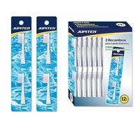Zarivy Recambios Cepillo de Dientes Adulto, 2 uds, Limpieza efectiva y Suave, Ideal para Mantener la Salud bucal Diaria.