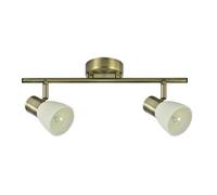 Zarivy Regleta Cholo 2xe14 de cuero, con dimensiones de 16x36,5x8,5 cm. Ideal para añadir un toque elegante y funcional a cualquier ambiente.