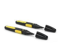 Zarivy Rotulador permanente, tinta resistente al agua, trazo firme, incluye 2 unidades, ideal para etiquetar y manualidades.