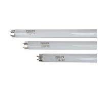 Zarivy Tubo fluorescente T8 36W trifosforo 6500K luz fría, ideal para iluminación de espacios comerciales y hogares.