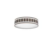 Zarivy Ventilador Dani 72W en níquel, 7200 lm, con 3 aspas retráctiles y 6 velocidades. Luz ajustable 3000-4000-6000K, control remoto y temporizador de 24h, ideal para cualquier espacio.