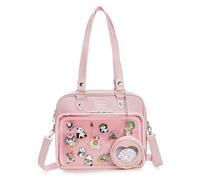 ZAROXOXS Ita Bag - Bolsos cruzados Kawaii con inserto de pines de anime, 08-rosa