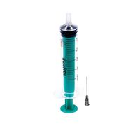 Zarys - Jeringa de uso único de 3 partes luer con aguja estéril - 5 ml - Caja de 100