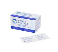 Zarys P1-IA-2 Compresa de gasa humedecida con alcohol Alcohol Prep Pad estéril - Caja de 100 piezas