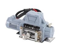 ZASCHMOY 1/10 RC Crawler Winch Metal Reemplazo para SCX10 - Cabrestante de Simulación de para Coche RC Escala 1/10 - Diseño Robusto y Duradero (Gray)