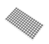 ZASCHMOY 2400 Marcadores Reflectantes, 3 Mm de Diámetro Interior y 6 Mm de Diámetro Exterior, Adhesivo Fuerte de Alta Reflectividad, con Diseño de Lámina Adhesiva para Escaneo 3D,