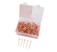 ZASCHMOY 250 Pernos de Herradura Chapados en Corrosión, Resistentes Al óxido y Duraderos, 47,5 Mm E4, Adecuados para el Cuidado de la Salud de Las Pezuñas de Caballo (45 mm E3)