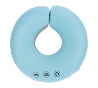 ZASCHMOY Almohada Boca Abajo Espuma Viscoelástica Suave Cómodo Cama Ergonómica Masaje Reposacabezas Cojín para Relajación Facial y Hogar Poliéster 27x29 Cm (Blue)