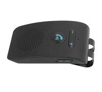 ZASCHMOY Altavoz Bluetooth para Coche, Adaptador Receptor de Visera Solar Inalámbrico, Altavoz MP3 Manos Libres con Clamp/Holder Trasero para Conexión Móvil Dual