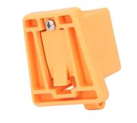 ZASCHMOY Bloque de Portador Delantero de Bicicleta Reforzado para la Bicicleta Plegable de - Adaptador de Soporte de Fibra de Vidrio PA66 Ligero, Amarillo, Optimiza la Gestión del Equipaje (Orange)