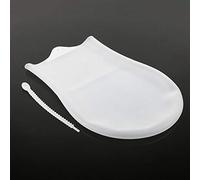 ZASCHMOY Bolsa para Amasar Reutilizable de Silicona Suave, Bolsa para Mezclar y Almacenar Harina, Herramienta para Hornear en la Cocina, Fácil de Limpiar, Diseño transparente.