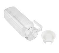 ZASCHMOY Botella de Jugo Acrílica de 1800 Ml - Jarra de Bebida Transparente de Gran Capacidad con Tapa para Uso Doméstico y de Bar (1100ML)