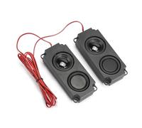 ZASCHMOY Caja de con Subwoofer Portátil de 8Ω y 5W con Altavoces Duales Magnéticos de 40 Mm para Monitores de TV