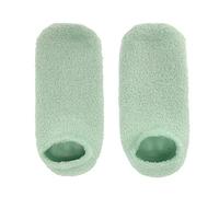 ZASCHMOY Calcetines Hidratantes, Calcetines de Gel para el Cuidado de los Pies para Aliviar la Piel Seca y Agrieta con Vitamina E, Diseño para Evitar Resbalones para Relajación en el
