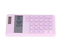 ZASCHMOY Calculadora Portátil de Doble Potencia con Energía Solar de 8 Dígitos con Pantalla Grande y Fácil de Leer y Teclas Altamente Sensibles, Adecuada para Uso en la Oficina/hogar/Escuela.