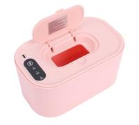 ZASCHMOY Calentador de Toallitas para Bebés con Calefacción Avanzada, Soporte Portátil para Toallitas de Gran Capacidad con Tapa de Retorno Automático para Recién Nacidos y Bebés, (PINK)