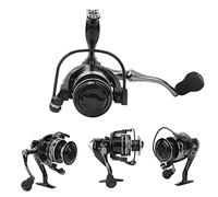 ZASCHMOY Carrete de Pesca de de Metal Pesado para una Fundición de Largo Alcance con Piezas Totalmente Metálicas e Intercambiabilidad de la Mano Izquierda/Derecha, Pesca del Mar y