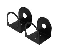 ZASCHMOY Cartero de Equipaje Plegable Compacto con Ruedas y Barra de Tiro para Compras de Servicio Ligero, Viajes y Uso de la oficina: Camión de Mano Negro Pequeño Portátil para un Fácil Transporte