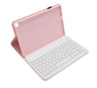 ZASCHMOY Case de Tableta Premium con Teclado de Inalámbrico Desmontable, Manga Protectora de Cuero PU para Tab M10 Gen 3 10.1 Pulgadas, Soporte Portátil, Rosa (Pink)
