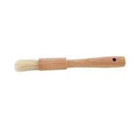 ZASCHMOY Cepillo de Barbacoa de Madera Premium con Redondo para Facilitar el agarre: Aceite Ecológico, y Cepillo para Hornear para Cocinar para Cocinar y Barbacoa (#1)