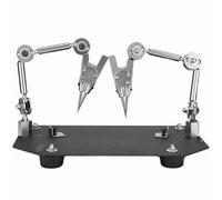 ZASCHMOY Clamp/Holder de Trabajo de Soldadura Auxiliar para Fabricación de Joyas y Reparación de Microelectrónica - Abrazadera de Fijación de Soldadura de Acero con ángulo Ajustable - Herramienta