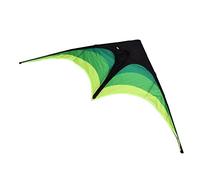 ZASCHMOY Cometa de Triángulo de Pradera Fácil de Ensamblar para Niños y Adultos con un Diseño de 1,6 M de Largo y Cola Espiral, Juegos Familiares Al Aire Libre en Ciudades Costeras