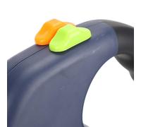 ZASCHMOY Correa para Caminar para Mascotas Correa Retráctil Extensible Automática de Doble Cabeza con Luz LED para Perros y Gatos - 300 Cm Resistente a la Masticación, Giratoria de 360 °, (Gris