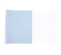 ZASCHMOY Cuaderno de Carpeta A4 Premium | Planificador Recargable de Cuero PU Impermeable para Mapas Mentales, Estudio y Trabajo | Diseño Elegante y Portátil con 85 Páginas