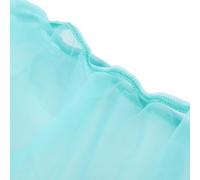 ZASCHMOY Cubierta de Jaula de Pájaros de Nylon Ventilado con Diseño elástico: Gran Tamaño, Receptor de Semillas Azules para Jaulas de Pájaros de Mascotas (Green)