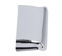 ZASCHMOY Cubierta de Puente de Guitarra Eléctrica con Apelación Vintage de 86 Mm de Acero Inoxidable para Guitarras TL Protección de Cubierta de Puente de Metal Compatible