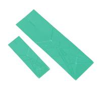 ZASCHMOY Cuchara Medidora Plana Cuchara de Cocina Magnética Plegable Juego de Cucharas Medidoras 3 en 1 para Hornear Cocinar Material PP 2 Piezas Tamaño Grande Pequeño (GREEN)