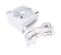 ZASCHMOY Diseño Modular de Fuente de Alimentación para Computadora ATX 600W | Control de Temperatura Inteligente | Ahorro de Energía de Alta Eficiencia | Ideal para Juegos y Sistemas de Alto