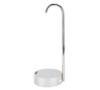 ZASCHMOY Dispensador de Agua Automático con Bomba Eléctrica para Botella de Agua Mineral: Imprescindible para Uso Doméstico y de Oficina, Que Ofrece Soluciones Prácticas de Potable Negra. (Silver)