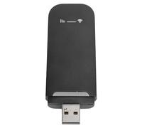 ZASCHMOY Enrutador WiFi Portátil 4G LTE USB con Ranura de Tarjeta SIM | Punto de Acceso Móvil Que Admite 10 Dispositivos | Red Inalámbrica de Alta Velocidad | Compacto y Liviano en Blanco (Black)