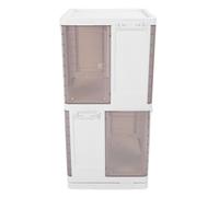 ZASCHMOY Estantería Giratoria 360 Rack de Almacenamiento de Visualización para Espacio Pequeño | Organizador de Estantería de la Esquina de Pie de Piso | Giratoria de 4 Niveles para Dormitorio y (2