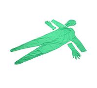 ZASCHMOY Este Traje de Cuerpo Completo con Pantalla Verde está Especialmente Diseñado Tanto para Niños como para Adultos, Es Liviano y Duradero, y Es Adecuado para Fotografía, Transmisión (160cm)