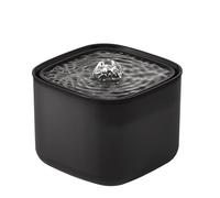 ZASCHMOY Fuente de Agua de Gato 3L con Motor USB-Dispensador de Agua de Mascotas Automático Inteligente para Gatos y Perros con Bomba Ultra-quemada y Multifiltración (Gray)