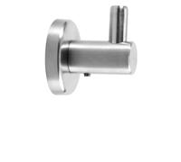 ZASCHMOY Gancho para Ropa Individual Montado en la Pared - Colgador de Toallas Multiusos para Baño y Cocina - Libre de óxido y Fácil de Limpiar