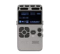 ZASCHMOY Grabadora de Voz Digital LCD de 2,0 Pulgadas, Memoria de 8 GB, Reproductor de MP3 Envolvente Estéreo con Súper Reducción de Ruido con Protección con ContraseñA Repetición A B,