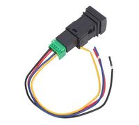 ZASCHMOY Interruptor de Botón de Luz Antiniebla con Reemplazo de Arnés para 2018 y Posteriores, Conexión Segura a Prueba de Golpes para Luces Antiniebla, DRL y Barra de Luces LED