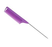 ZASCHMOY Juego de Peines de Barbería de 3 Piezas, Cepillos para Teñir el Cabello con de Rata, Peinado para Alisar el Trenzado Dividido con Diseño Ergonómico ABS de Acero
