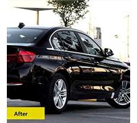 ZASCHMOY Kit de Cristal de Cera para el Cuidado del Coche, Nano Hidrofóbico 9H con Revestimiento Cerámico de 30ML para una Protección y Brillo Superiores de la Pintura (BLACK)