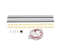 ZASCHMOY Kit de Tira de Luz LED de Impresora 3D con Barras de Doble Color y Montaje Superior para el Kit de Luz LED Prusa Mk4-24 V para una Visibilidad de Impresión 3D Mejorada, Instalación y