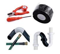 ZASCHMOY La Cinta Selladora Impermeable Adhesiva Súper Fuerte de 2,5 Cm X Es Adecuada para Tuberías de Agua de Jardín y Fregaderos de Cocina, Resolviendo Instantáneamente Problemas de fugas. (A)