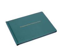 ZASCHMOY Libro de Colección de Monedas, álbum Portamonedas con 240 Bolsillos para Coleccionistas con Diseño de Solapa Segura, PVC Transparente, Resistente Al Agua, Almacenamiento sin (Green)