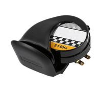 ZASCHMOY Mini Bocina Electrónica Universal de Caracol para Motocicleta, 12V, 510HZ, Altavoz de Voz Resistente Al Agua