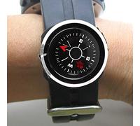 ZASCHMOY Mini Brújula de Muñeca Liviana: Herramienta Duradera de Aleación de Aluminio para Acampar y Sobrevivir, Diseño de Reloj de Pulsera para una Fácil Navegación, Caminatas y