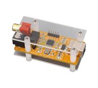 ZASCHMOY Módulo de Tarjeta de Sonido de Salida de Fibra óptica Coaxial - Chip Decodificador USB a Fibra Coaxial I2S PCM2707 - Tarjeta de Sonido USB de Alto Rendimiento para Audiófilos